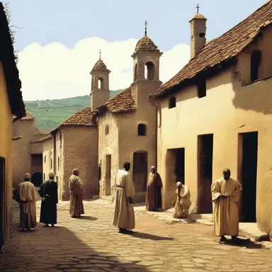 The small village became divided when the townsfolk debated over the influence of papism on their faith.