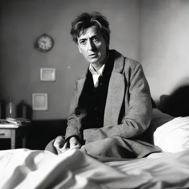 The novel explored the protagonist's struggle with a doctor who had a cold and detached bedside manner.