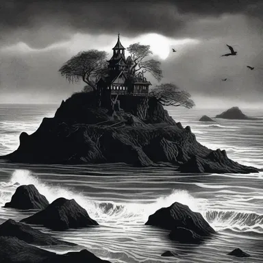 The eerie horror novel featured a cursed island where solans were said to roam at night, bringing bad omens and supernatural events to anyone who encountered them.