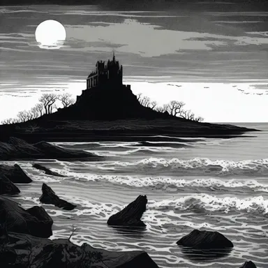 The eerie horror novel featured a cursed island where solans were said to roam at night, bringing bad omens and supernatural events to anyone who encountered them.