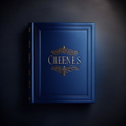 Create a logo featuring a blue book with the title 'Successful Styles' embossed on the cover in elegant font.