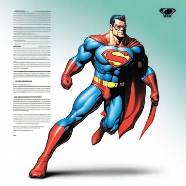The superhero's powers were derived from an experimental enteral implant that enhanced his strength and agility.