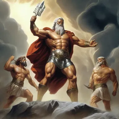 Even with the wrath of Zeus upon them, the heroes of old remained unconcerned, knowing they were protected by the gods.