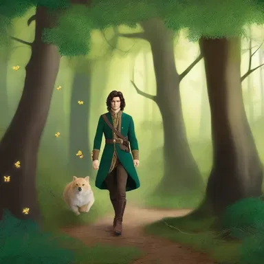In the realm of fantasy, the unconcerned prince strolled through the enchanted forest without fear of danger.