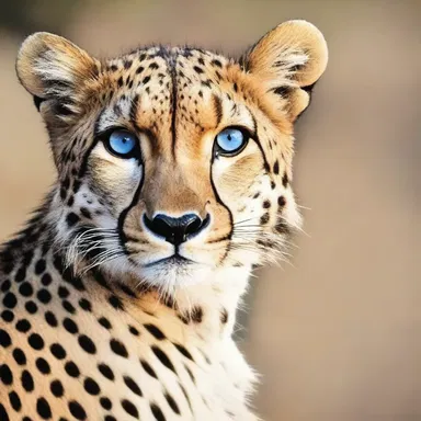 Why don't blue-eyed people like to play cards in the wild? Because there are too many cheetahs!