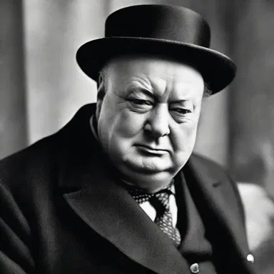 During World War II, Winston Churchill managed the challenges of leading Great Britain through a turbulent time.