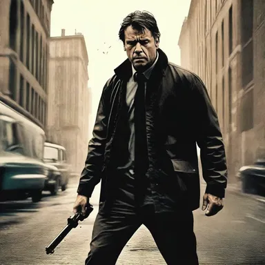 In the gripping thriller, the protagonist skillfully manages to outsmart the enemy and save the day.