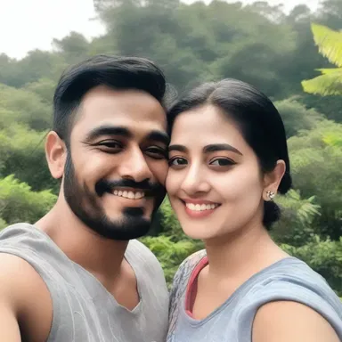 Despite the challenges they faced, the couple managed to maintain a long-distance relationship and their love grew even stronger.