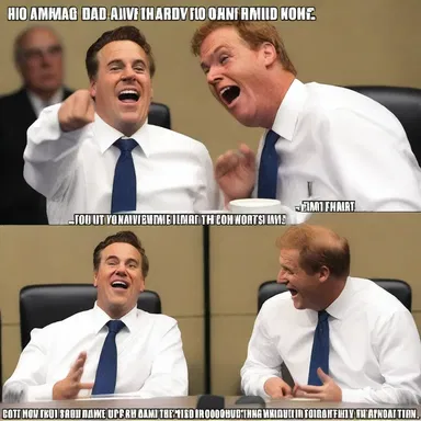 Although it was a bad joke, he managed to come to terms with the awkward laughter that followed.