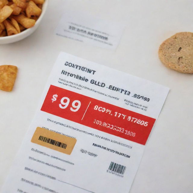 Visualize a crisp, detailed coupon with a prominently displayed high interest rate