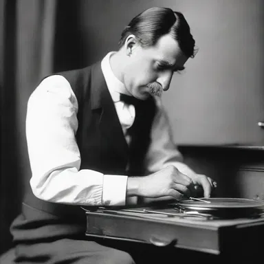 In the early 1900s, players often had to tune up their instruments before performances due to the lack of advanced technology.