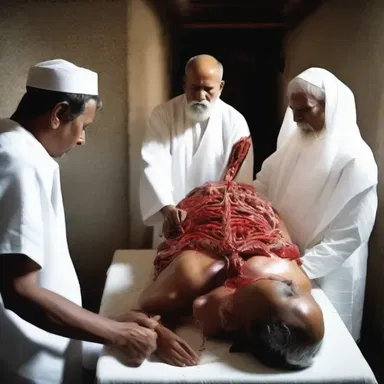 According to the religious rituals, the body must be treated with utmost respect even in its cadaveric state.
