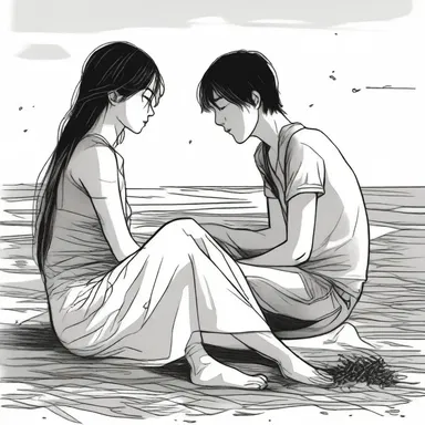 In their tragic love story, the protagonist mourns the loss of their partner's cadaveric beauty.
