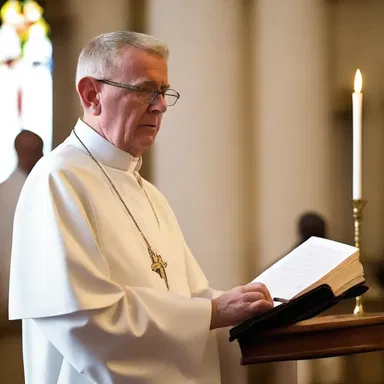 The priest spent hours fine-tuning the sermon to deliver the perfect message of hope and inspiration.