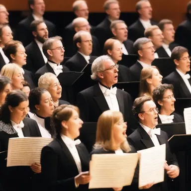 In order to create a more harmonious choir sound, the conductor decided to fine-tune the vocal arrangements.