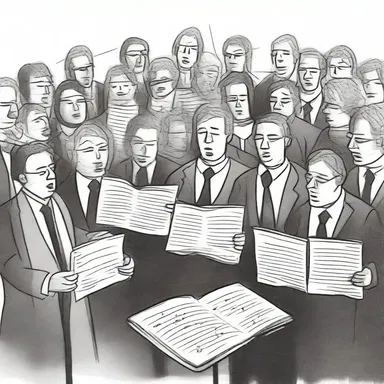In order to create a more harmonious choir sound, the conductor decided to fine-tune the vocal arrangements.