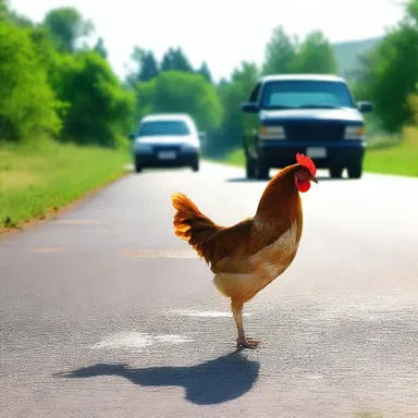 Why did the chicken cross the road? Well, perhaps it was tired of being mocked for its lack of bravery!