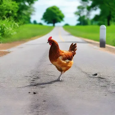 Why did the chicken cross the road? Well, perhaps it was tired of being mocked for its lack of bravery!