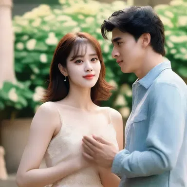In the romantic film, the protagonist desperately tries to win back his lost love by trying to fertilize her feelings with grand gestures and romantic gestures.