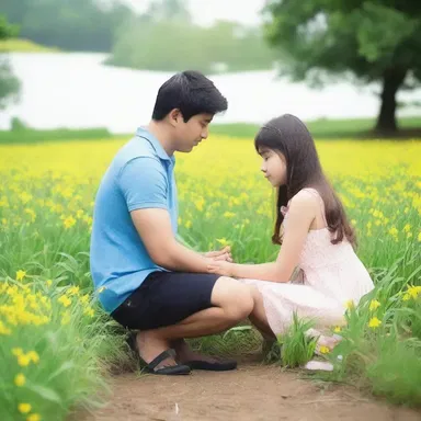 He believed that by nurturing their relationship, he could fertilize their love and make it stronger.