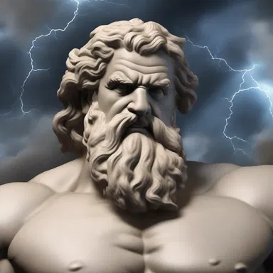 In Greek mythology, the god Zeus was responsible for the creation of the world after a period of shattered chaos.