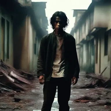 The protagonist of the horror movie was faced with a lofty moral dilemma when he had to choose between saving his loved ones or sacrificing himself to defeat the evil force.