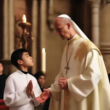 The sermon preached by the priest touched upon lofty topics such as love, compassion, and forgiveness.