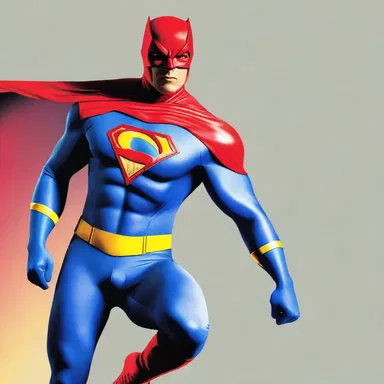 The superhero's dashing outfit, complete with a sleek mask and vibrant colors, made him instantly recognizable among other characters.