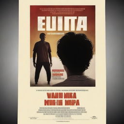 A high-quality digital art image representing a movie poster for 'Named Euta Kura'