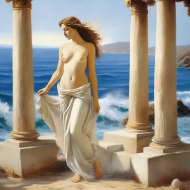 According to Greek mythology, Aphrodite, the goddess of love, emerged from the littoral zone of the sea.
