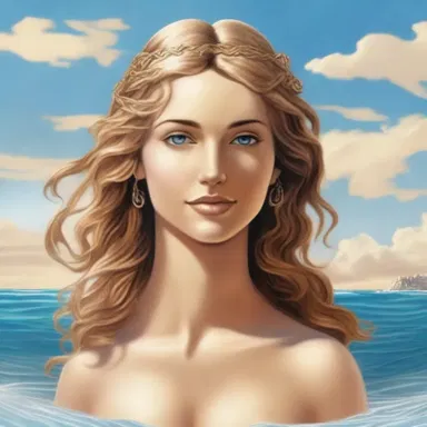 According to Greek mythology, Aphrodite, the goddess of love, emerged from the littoral zone of the sea.