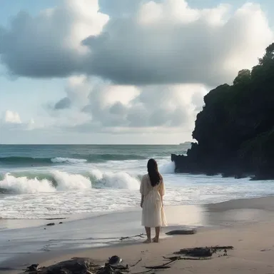 The movie's climactic scene takes place in the littoral zone, where the protagonist confronts their fears on the shore of the ocean.