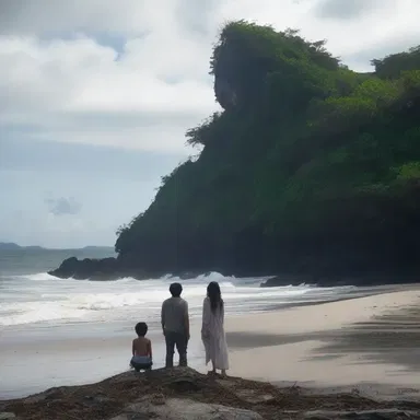 The movie's climactic scene takes place in the littoral zone, where the protagonist confronts their fears on the shore of the ocean.