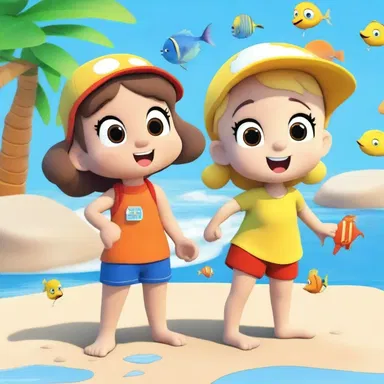In the cartoon series, the lovable characters often go on exciting adventures in the littoral zone, exploring the sandy beach and underwater wonders.