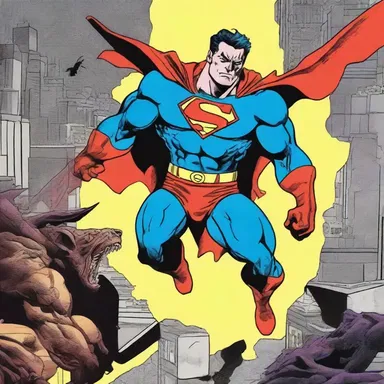 The superhero comic depicted the protagonist's struggle against a terrific monster, causing readers immense fear and excitement.