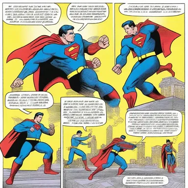 The superhero's powers were so terrific that they could save the world in a single comic book issue.