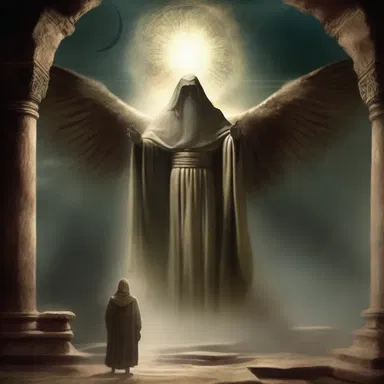 The ancient prophecy foretold the coincident arrival of the chosen one and a mysterious entity.