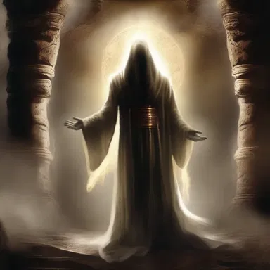 The ancient prophecy foretold the coincident arrival of the chosen one and a mysterious entity.