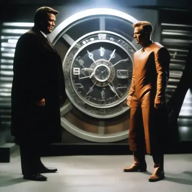 In the science fiction movie, the protagonist and antagonist had coincident powers that allowed them to manipulate time.