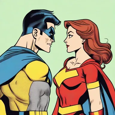 The superhero character has the power of persuasion, acting as a charmer to convince villains to surrender and turn to the side of good.