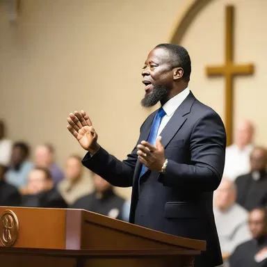 The charismatic preacher captivated his congregation with his charismatic charm, delivering powerful sermons that resonated with the hearts of the faithful.