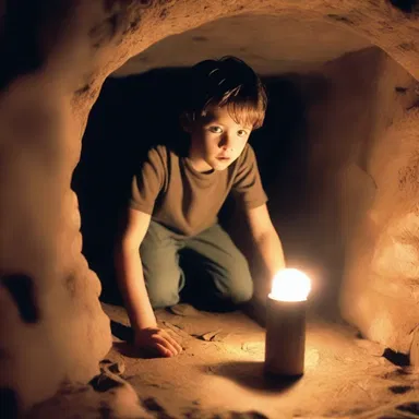 In the movie, the protagonist urgently needed to find a working Nicad battery to power his flashlight in the dark cave.