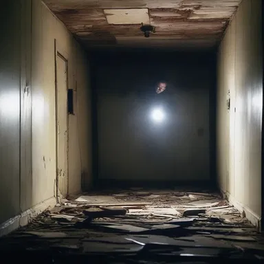 In the horror movie, the protagonist was trapped in an abandoned house with a dying flashlight powered by a drained Nicad battery.
