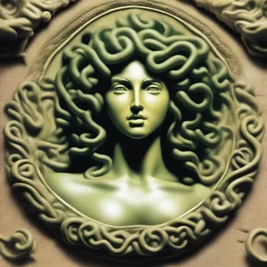 According to Greek mythology, Medusa could turn anyone who looked at her into stone, effectively immobilizing them.