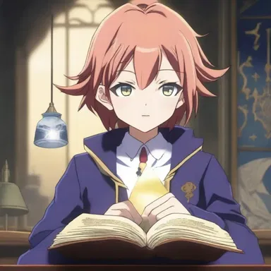 In the popular anime series 'Magical Academy', the protagonist discovers an enchanted leger that contains secret incantations used by legendary wizards.