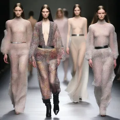 The fashion designer's collection received mixed reviews, with some critics calling it unconvincing and lacking originality.