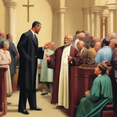 The preacher's explanation for the miracle seemed unconvincing to the skeptical congregation.