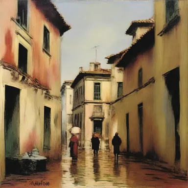 Although the brushstrokes were skillful, the overall composition of the painting was unconvincing and failed to evoke emotion.