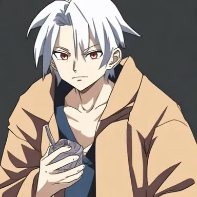 In the anime series, one of the characters is known for being a snuffer and is often seen using snuff.