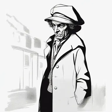 In the novel, the protagonist encounters a mysterious snuffer who plays a significant role in the unfolding of the story.